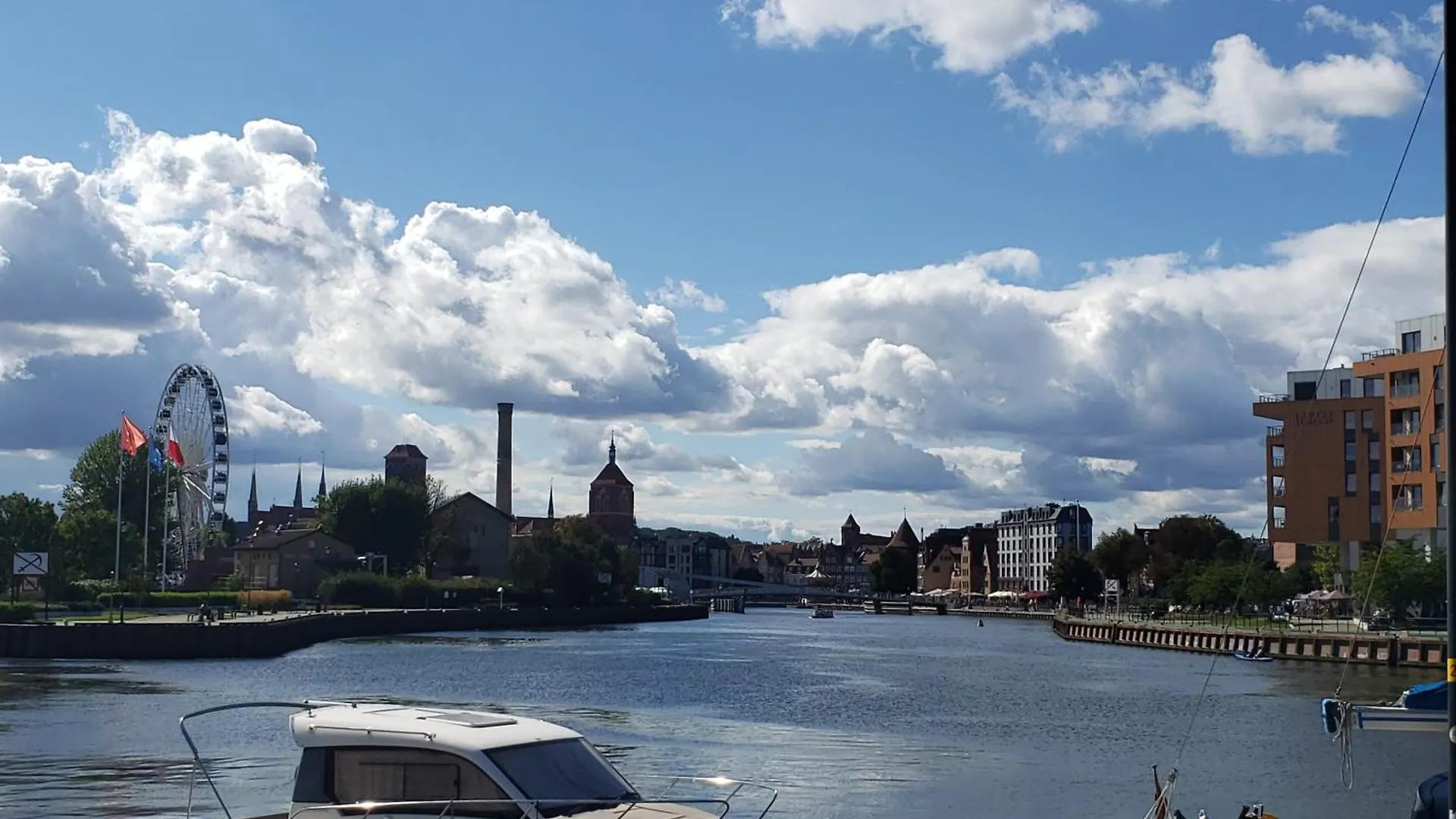 Apartman Nowoczesny Apartament Nad Motlawa, Przy Nabrzezu Gdańsk